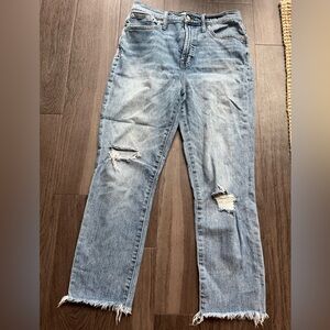 Madewell Distressed Perfect Vintage Jeans